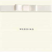 CCA White Wedding Personalised Invitations, Pack Of 60