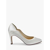 Rainbow Club Lucy Satin Court Shoes, Ivory