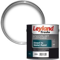Leyland Trade Specialist White Semi-Gloss Metal Paint 750 Ml