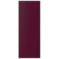Cooke & Lewis Raffello High Gloss Aubergine Bridging Door / Pan Drawer Front (W)1000mm