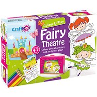 Craft Box Colour And Play Fairy Theatre Kit