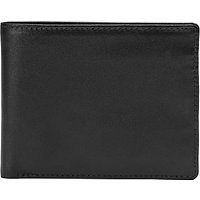 Launer Made In England Leather Billfold Wallet, Black