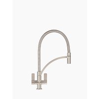 Franke Wave Pull-Out Nozzle Kitchen Tap, Silk Steel