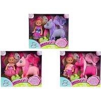 Evi Little Fairy & Pony Dolls, Assorted