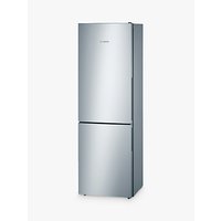 Bosch KGV36VL32G Fridge Freezer, A++ Energy Rating, 60cm Wide, Stainless Steel Look