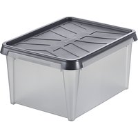 SmartStore By Orthex Stackable Plastic Water Resistant Storage Box