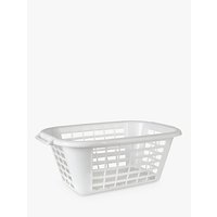 John Lewis Plastic Rectangular Laundry Basket