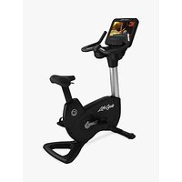 Life Fitness Platinum Club Series Upright Lifecycle Exercise Bike With Discover SE Tablet Console