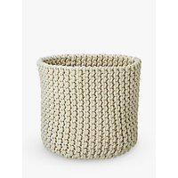 John Lewis Croft Collection Knitted Basket