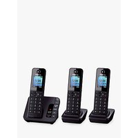 Panasonic KX-TGH223EB Digital Telephone And Answering Machine With Nuisance Call Control, Trio DECT
