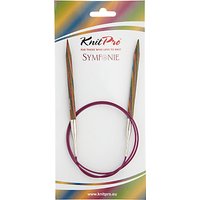 Knit Pro 80cm Symfonie Fixed Circular Knitting Needles, 6.5m
