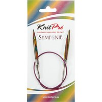 Knit Pro 40cm Symfonie Fixed Circular Knitting Needles, 6mm