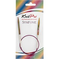 Knit Pro 40cm Symfonie Fixed Circular Knitting Needles, 4.5mm