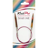 Knit Pro 40cm Symfonie Fixed Circular Knitting Needles, 6.5mm