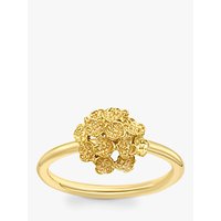 London Road 9ct Yellow Gold Posy Ring, Gold