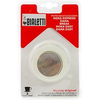 Bialetti Moka Express Hob Espresso Maker Replacement Gasket And Filter