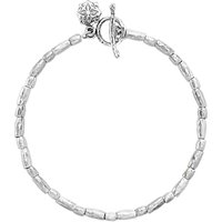Dower & Hall Caraway Sterling Silver Rice Bracelet