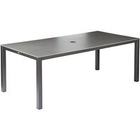 Barlow Tyrie Cayman 8-Seater Garden Dining Table, Graphite / Storm