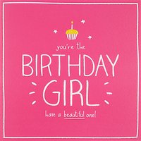 Happy Jackson Girl Birthday Card