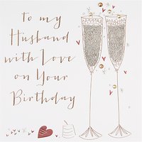 Belly Button Designs Husband Birthday Card