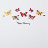 Evie & Me 5 Butterflies Birthday Card
