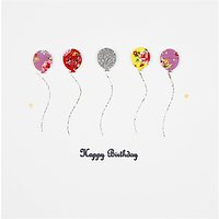 Evie & Me 5 Balloons Birthday Card