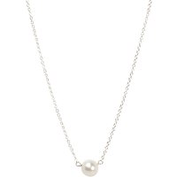 Dogeared Sterling Silver Pearls Of Friendship Necklace, Silver
