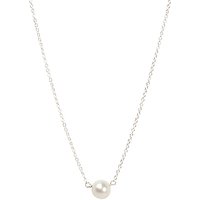 Dogeared Sterling Silver Pearls Of Love Necklace, Silver