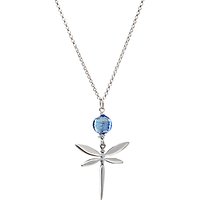 Martick Murano Glass Dragonfly Necklace