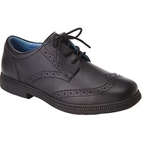 John Lewis Chancery Laced Brogues Shoes, Black