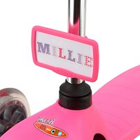 Micro Scooter Nameplate, Pink