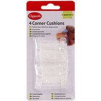 Clippasafe Corner Cushions, Pack Of 4, White