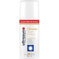 Ultrasun Glimmer Shimmering SPF20 Sun Lotion, 150ml