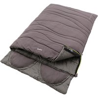 Outwell Contour Lux Double Sleeping Bag, Grey