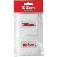 Wilson Tennis Wristband, Pack Of 2, White