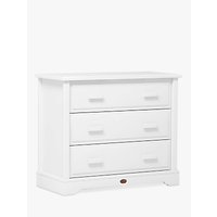 Boori 3 Drawer Dresser With Squared Changing Tray, White