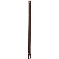 YKK Coil Zip, 46cm, Brown