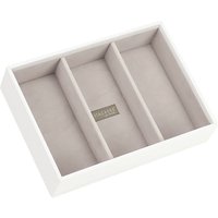 Stackers Jewellery 3-section Tray, White