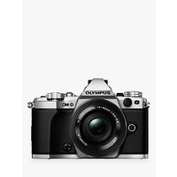 Olympus OM-D E-M5 Mark II Compact System Camera, HD 1080p, 16MP, Wi-Fi, 3 LCD Touch Screen With M.ZUIKO DIGITAL 14-42mm EZ Lens