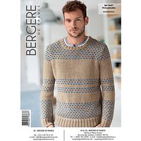 Bergere De France Coton Fifty Unisex Sweater And Cardigan Knitting Pattern, 70387