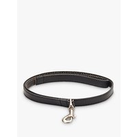 Barbour Leather Dog Lead, Black