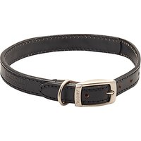 Barbour Leather Dog Collar, Black