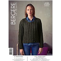 Bergere De France Magic+ Women's Sweater Knitting Pattern, 70508