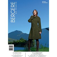 Bergere De France Magic+ Women's Long Jacket Knitting Pattern, 33640