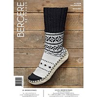 Bergere De France Ideal Slippers Knitting Pattern, 42809