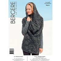 Bergere De France Plume Women's Hooded Sweater Knitting Pattern, 42867