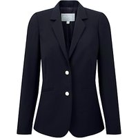 Pure Collection Wool Blazer, Navy
