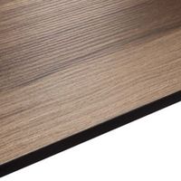 12.5mm Exilis Colorado Laminate Timber Effect Square Edge Vanity Worktop (L)1500mm (D)425mm