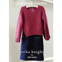 Erika Knight For John Lewis Loop Stitch Sweater Knitting Pattern