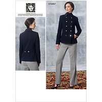 Vogue Women's Jacket And Trousers Sewing Pattern, 1467